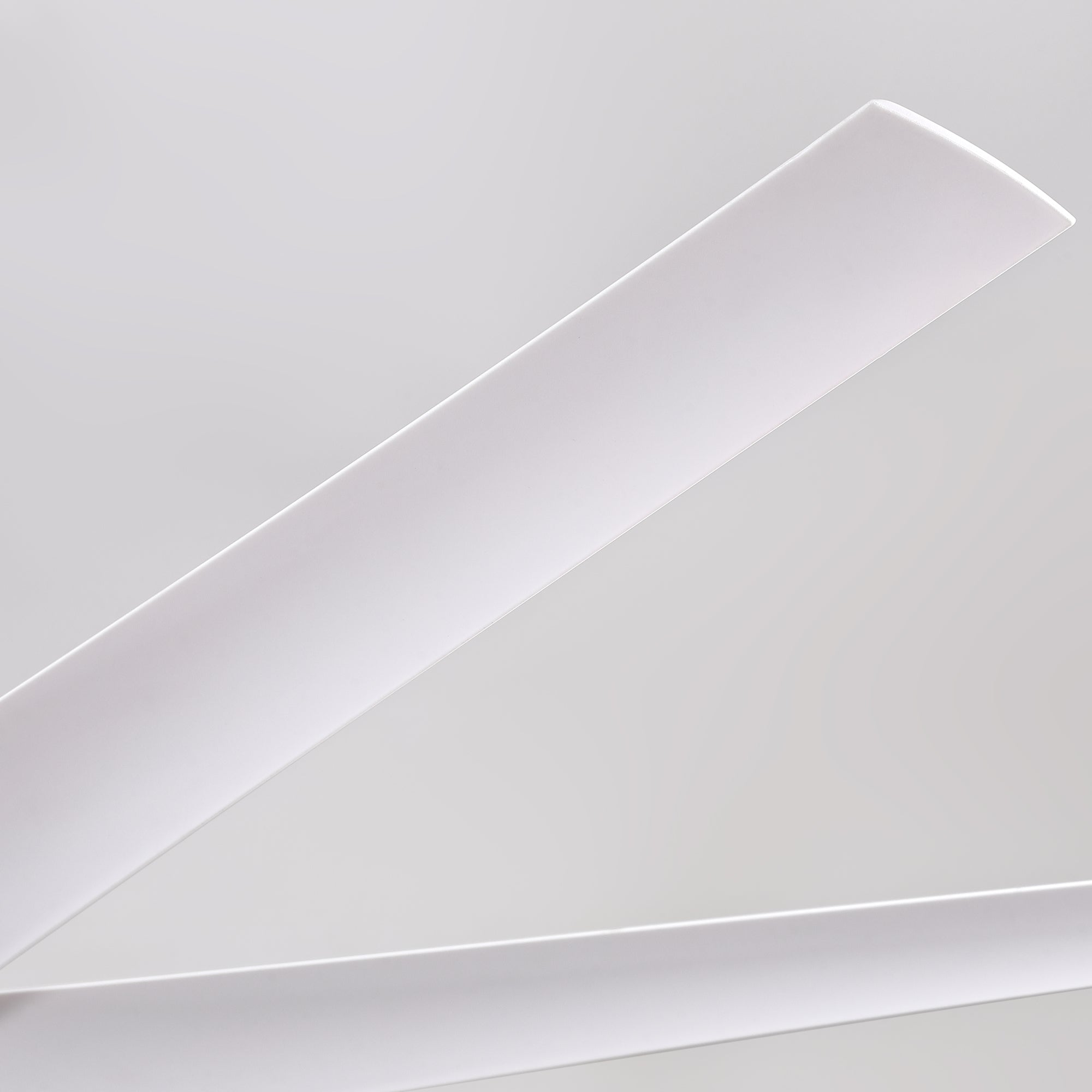 100 in. Smart Indoor White Industrial Large Downrod 8-Blade Ceiling Fans with Lights and Remote Dimmable